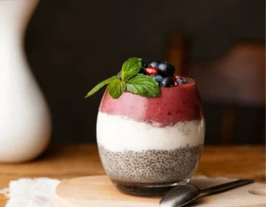 Chia pudding 